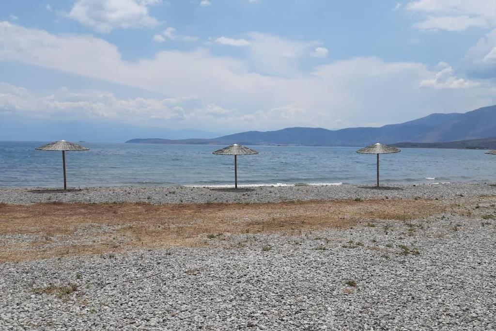 Στούντιο Με Θέα Τη Θάλασσα Leilighet Itea Eksteriør bilde